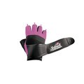 Schiek Sports Schiek Sports 540P Pink Womens -Gel- Lifting Gloves with Wrist Wraps - XS 540P
